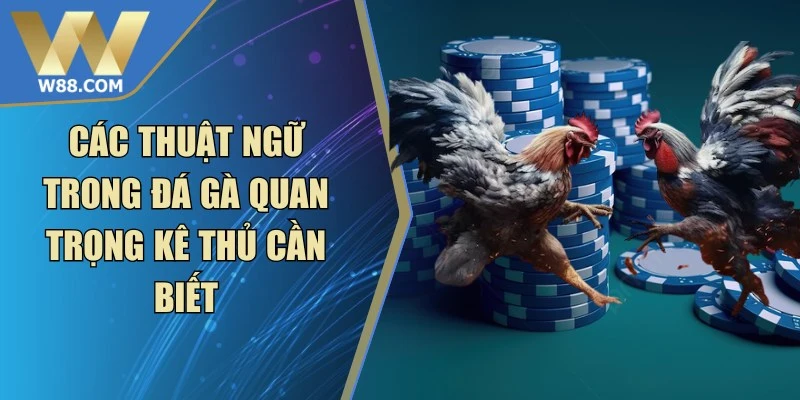 Các Thuật Ngữ Trong Đá Gà