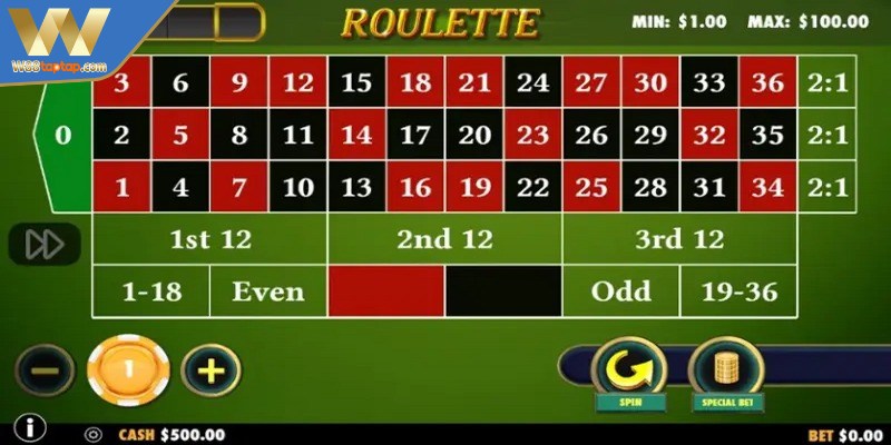 Cược ngoài là mẹo thắng Roulette hiệu quả nhằm duy trì nguồn vốn